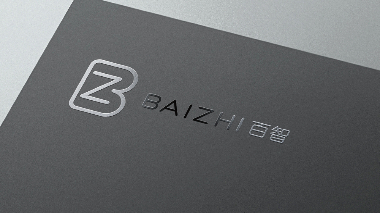 百智无人驾驶logo-自由心生