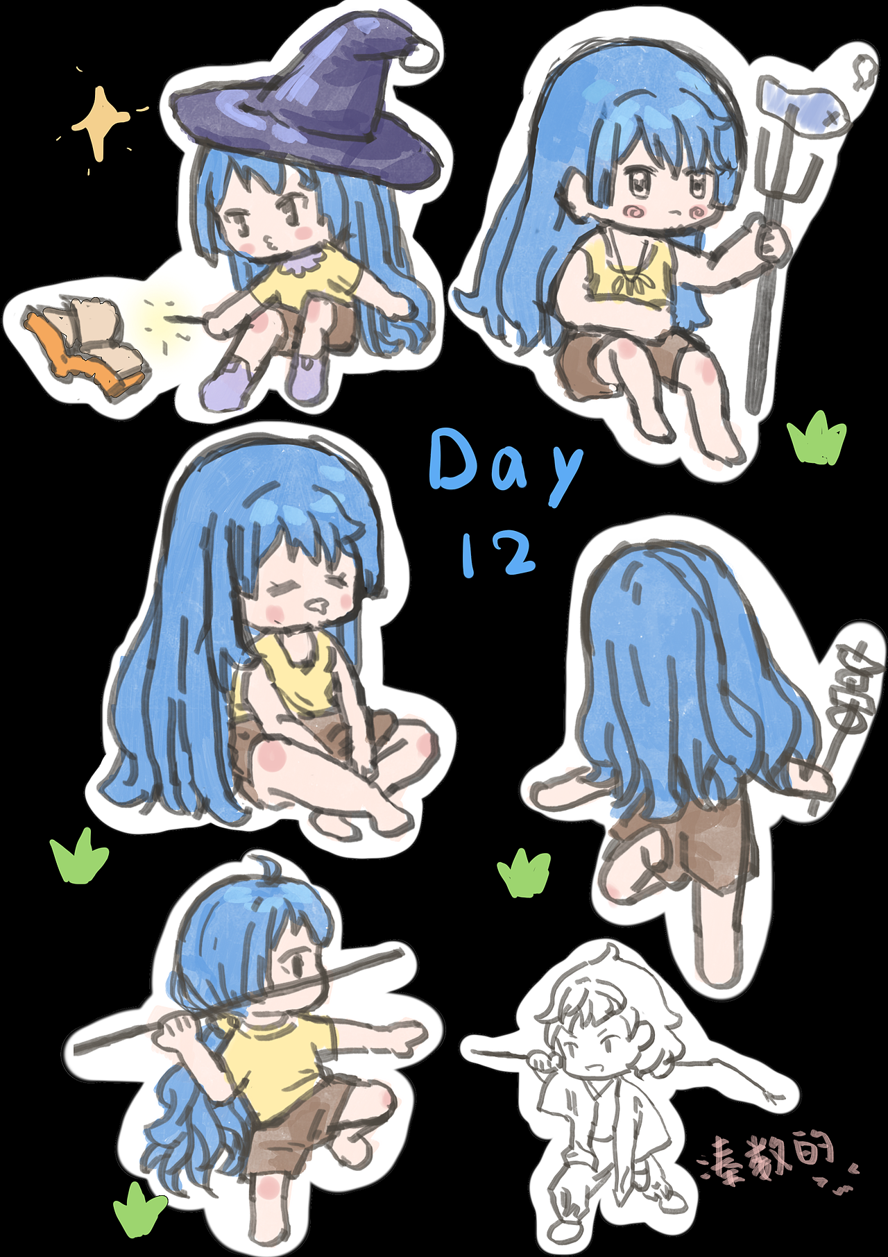 #速寫60天挑戰(zhàn)賽#day12@速寫班長（圖ZMjkyMzY5NTQ4） - 創(chuàng)作習作 - 站酷設(shè)計師Winky222原創(chuàng)素材 - 站酷ZCOOL