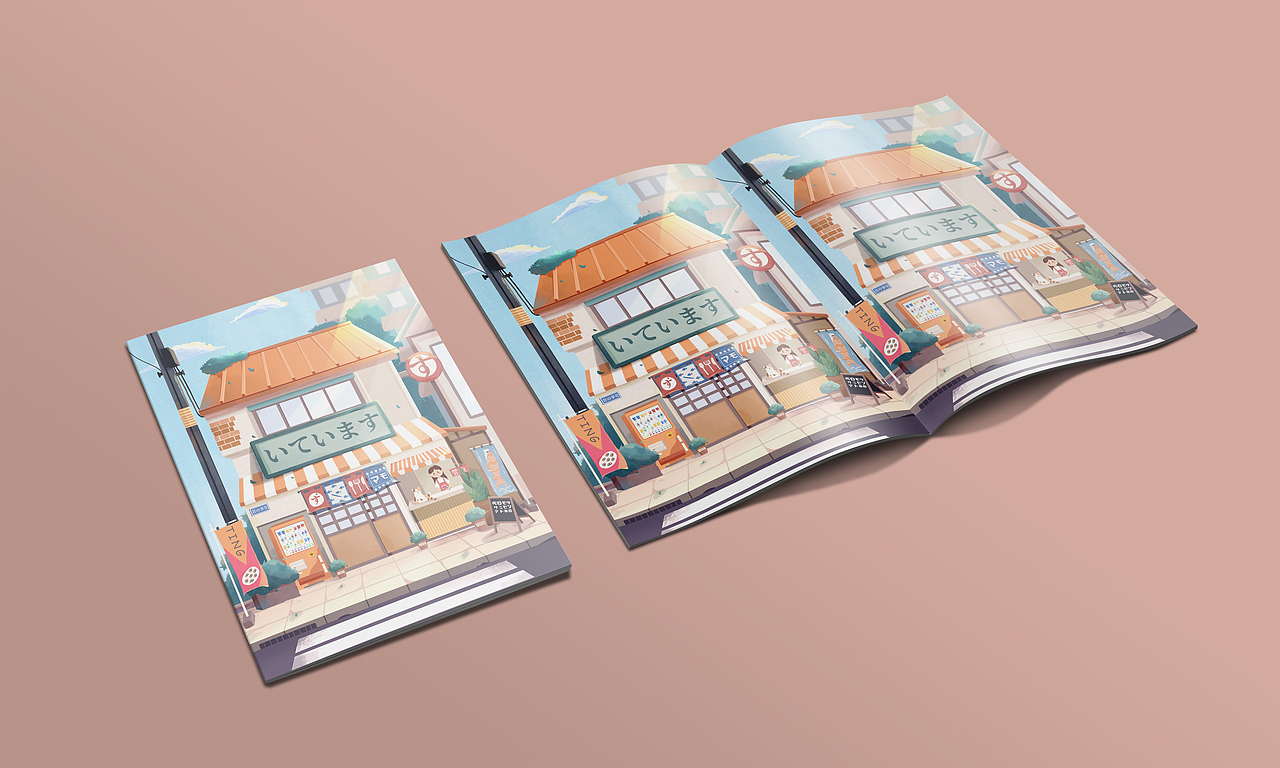 向往的店铺（图ZMjYxMjMzOTU2） - 创作习作 - 站酷设计师凌尐婷原创素材 - 站酷ZCOOL
