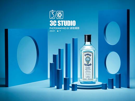 蓝宝石酒拍摄 | 3C STUDIO