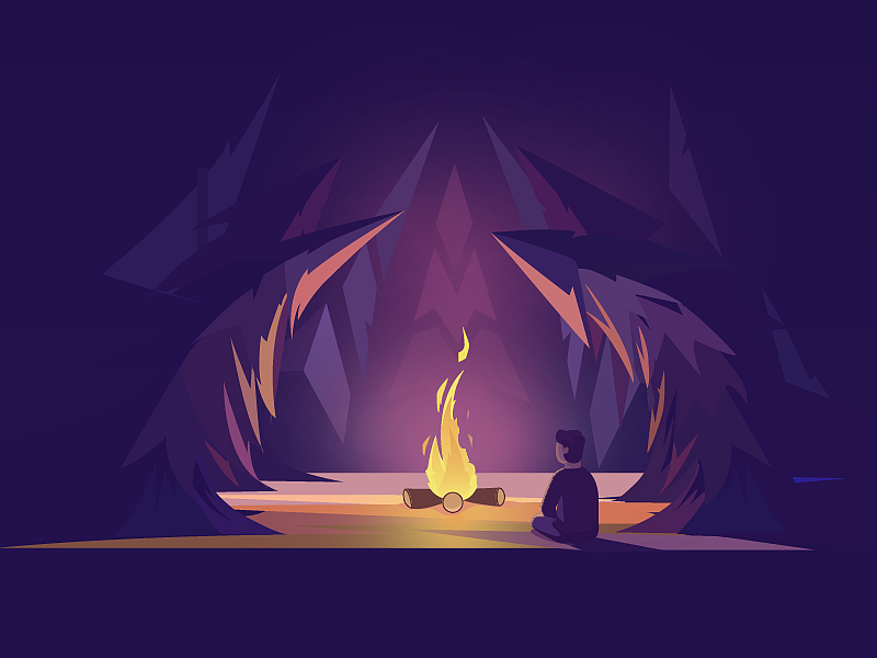 篝火（图ZMTQzMzY5NDM2） - 创作习作 - 站酷设计师番茄酱酱酱原创素材 - 站酷ZCOOL