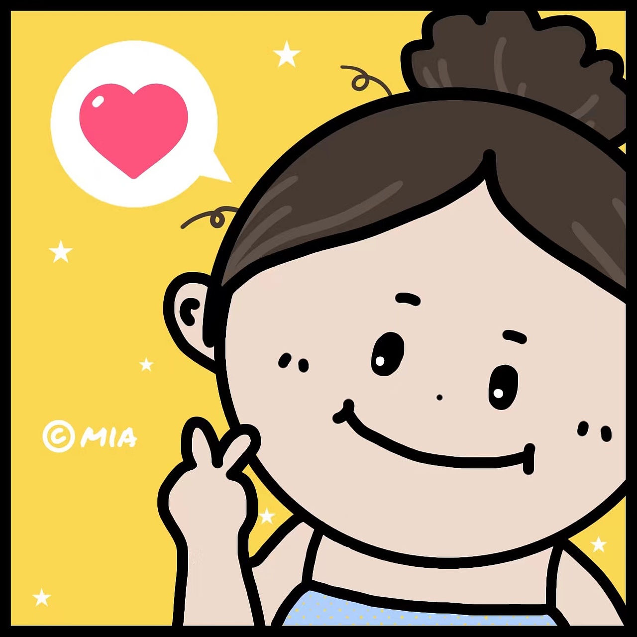 Q版扁平可爱头像 / 原创插画（图ZMjg4MzMwMjQ4） - 商业插画 - 站酷设计师MiaDeng原创素材 - 站酷ZCOOL