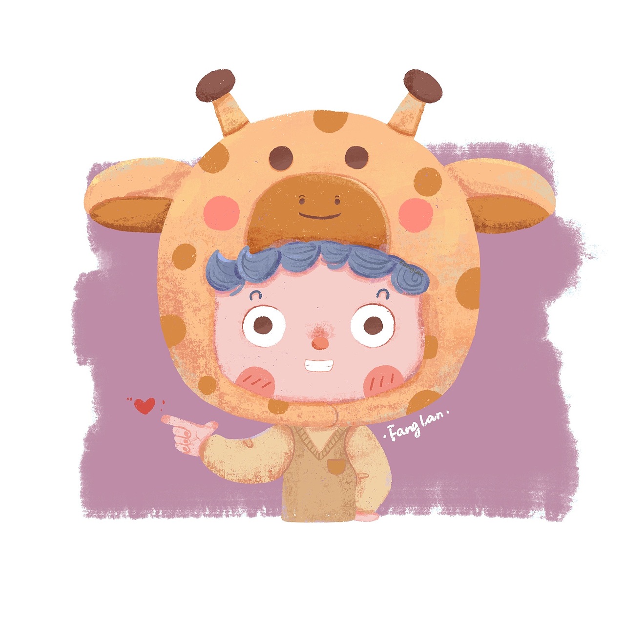 动物头像｜儿童插画（图ZMjc0MDM0NTE2） - 儿童插画 - 站酷设计师方澜原创素材 - 站酷ZCOOL