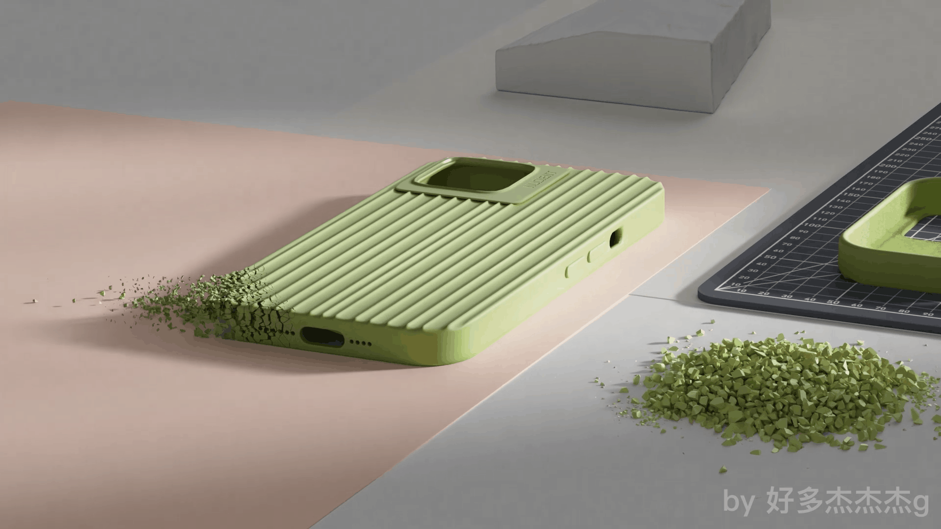 Nudient Bold手机壳动态临摹