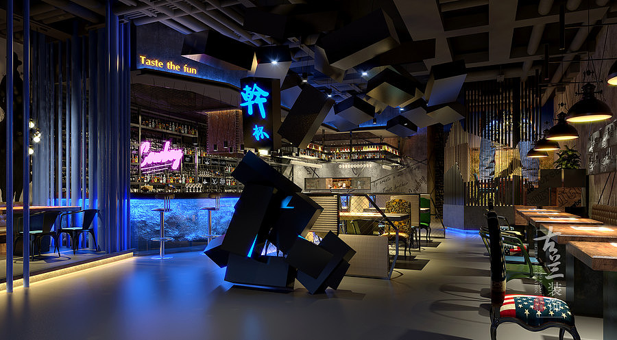 烤肉店专业设计|烤肉店装修|烤肉店设计公司|古兰装饰（图ZOTc3NjgyODQ=） - 家装设计 - 站酷设计师烤肉店装修设计原创素材 - 站酷ZCOOL