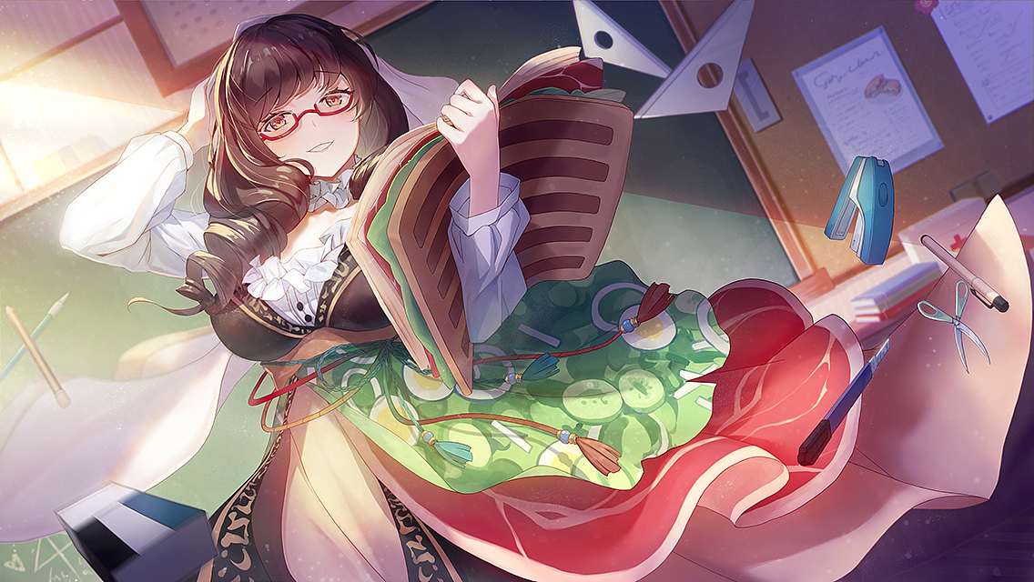 崩了的cg 留个念吧（图ZMTk5MDY3NTU2） - 商业插画 - 站酷设计师电绵羊YYQ原创素材 - 站酷ZCOOL