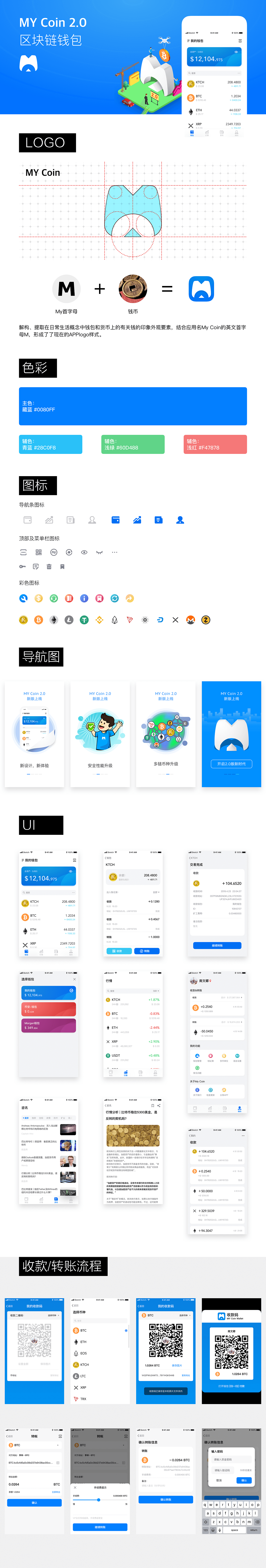 MY Coin區(qū)塊鏈錢包的UI設(shè)計（圖ZMjQyMjcwMDg0） - APP界面 - 站酷設(shè)計師該隱的毒藥原創(chuàng)素材 - 站酷ZCOOL