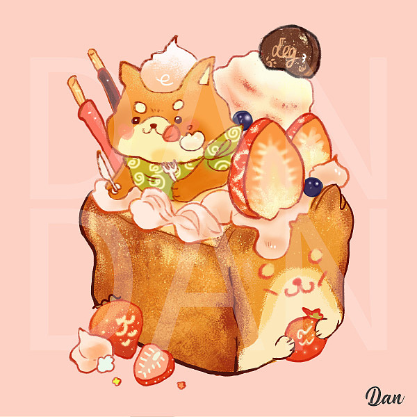 手绘作品——喜欢一切小而美好的事物