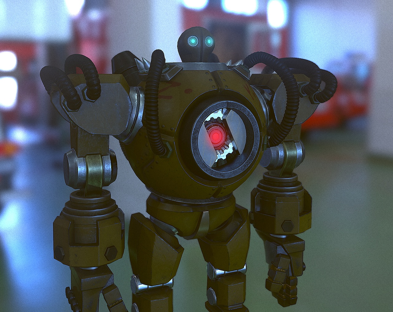 機器人（圖ZNzkzMTE2MDQ=） - 機械/交通 - 站酷設(shè)計師zuokangbo原創(chuàng)素材 - 站酷ZCOOL