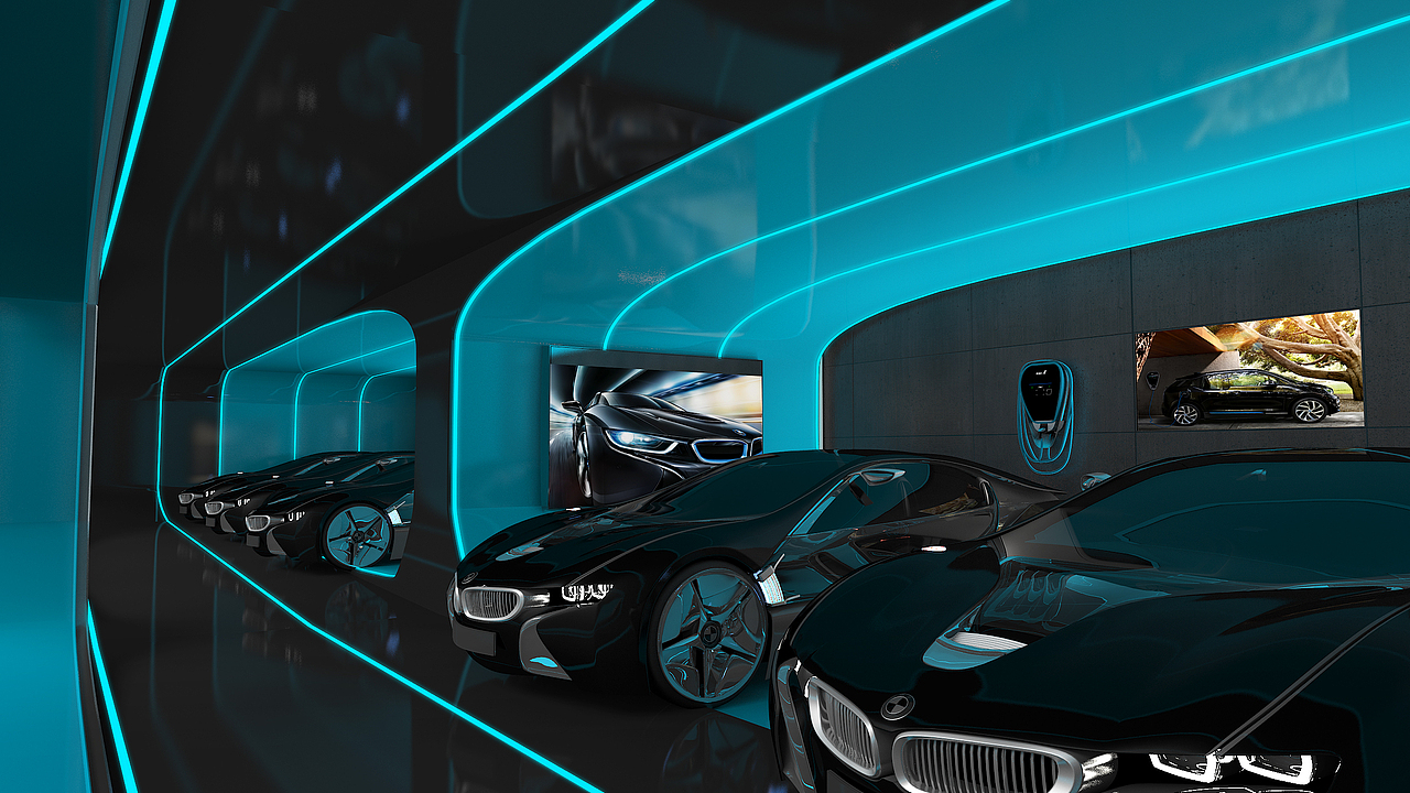 BMW NEV上海体验中心（图ZMTI0MDE4MDY4） - 展陈设计 - 站酷设计师富钧原创素材 - 站酷ZCOOL