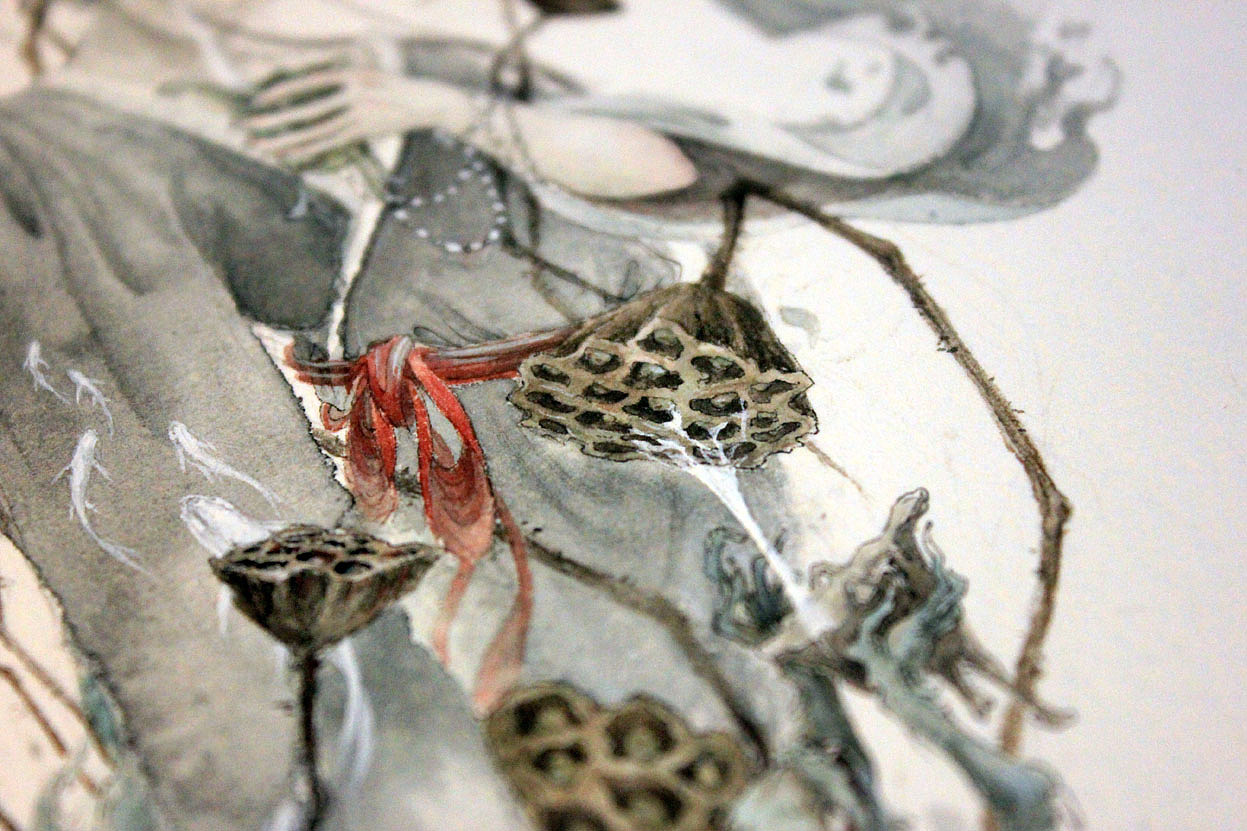 ps:新画集《洛煌笈》在上市以来意外得到了各位亲的