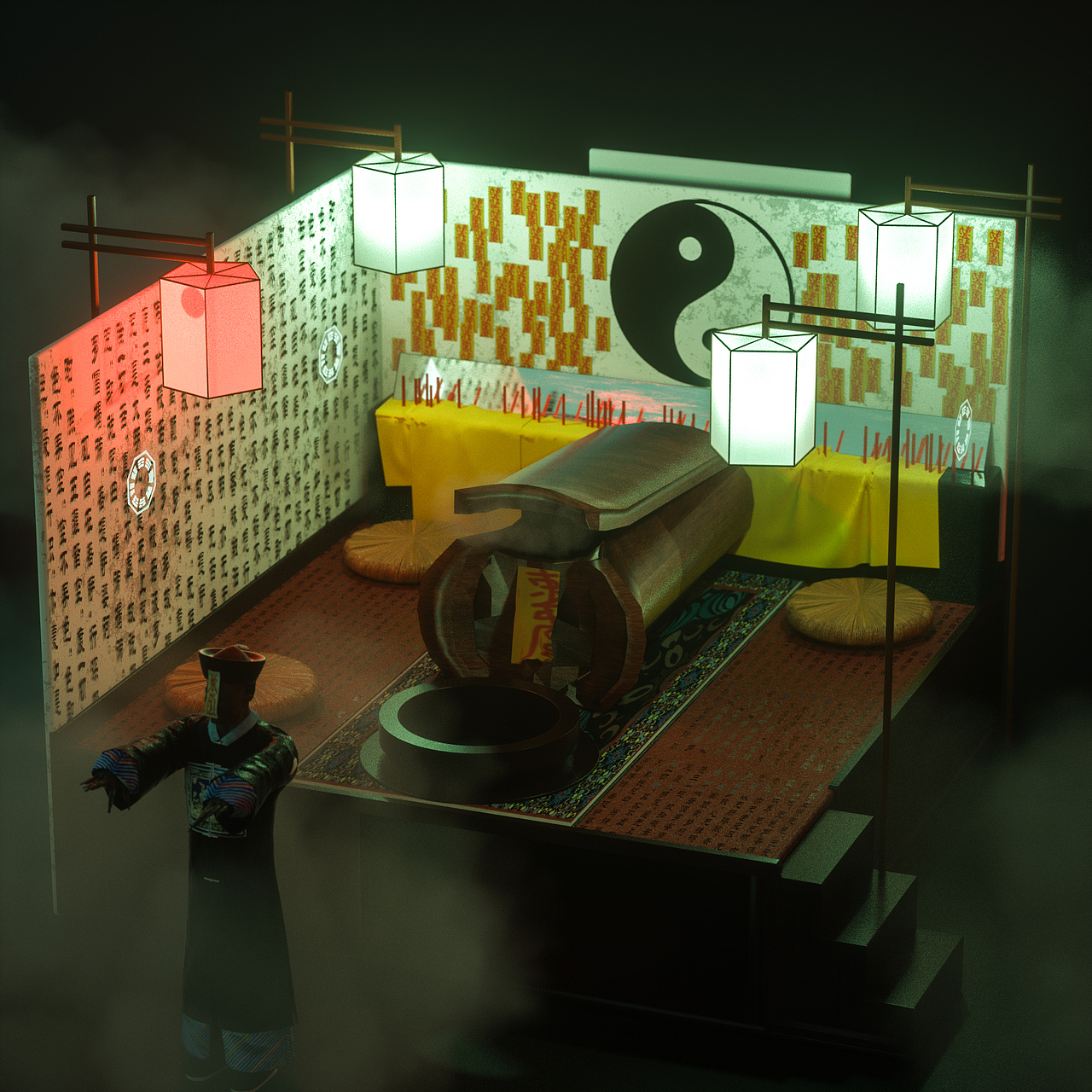 消失的JumBie~（中国僵尸）（图ZMTUxMDQ0OTQ4） - 场景 - 站酷设计师汉斯大王原创素材 - 站酷ZCOOL