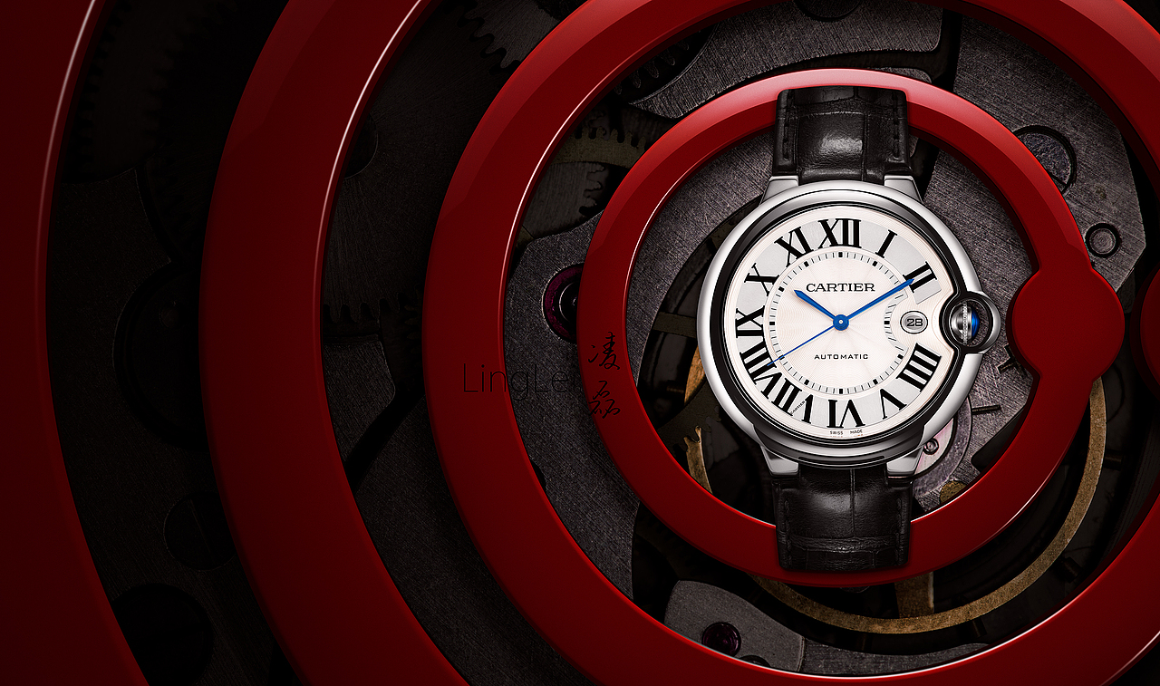 卡地亚蓝气球ballon bleu de cartier拍摄——创意一