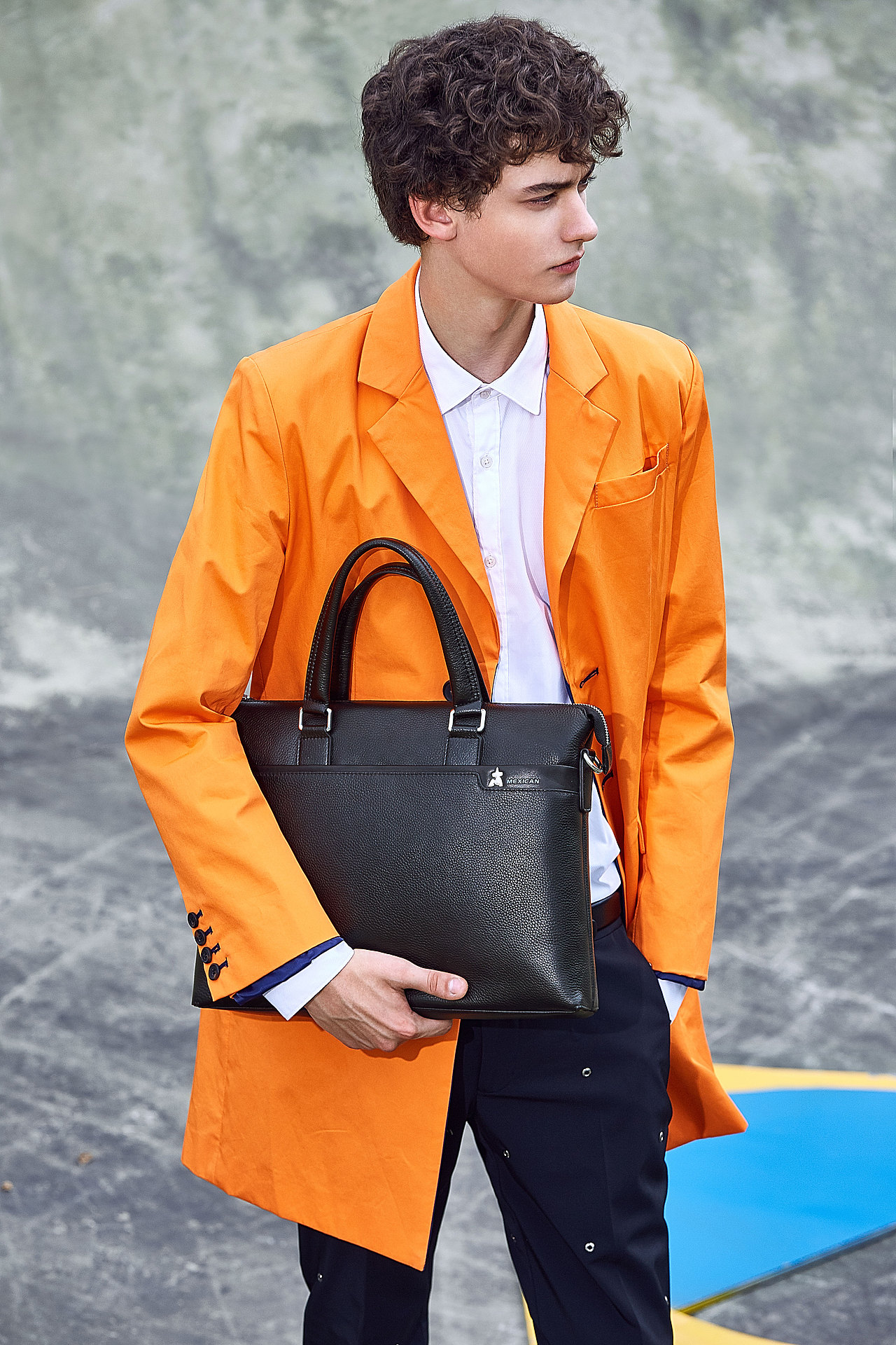 稻草人男包2017年秋冬形象（图ZMTEwNTM3OTg0） - 修图/后期 - 站酷设计师热爱打杂的露仔原创素材 - 站酷ZCOOL