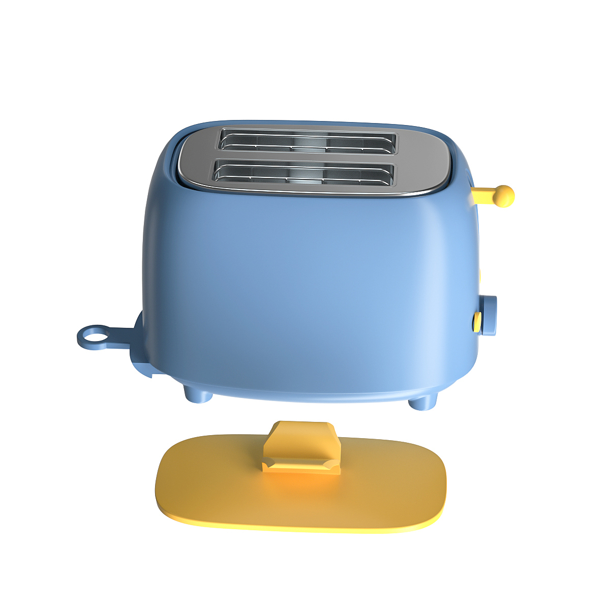 产品场景渲染练习-面包机