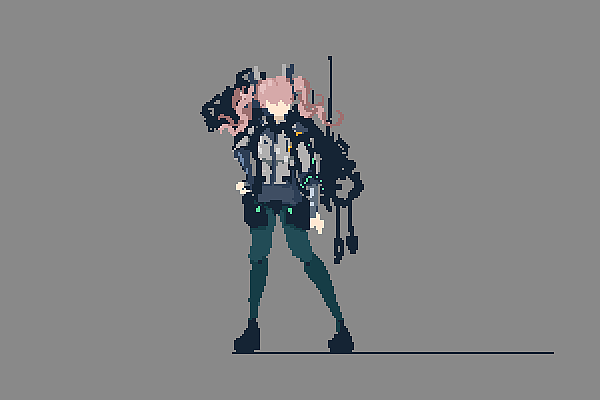 【异星小队】（图ZMjgwMTA4NTE2） - 像素画 - 站酷设计师Blanc596原创素材 - 站酷ZCOOL