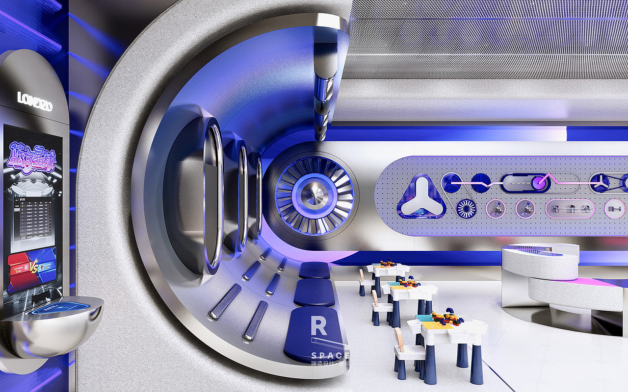 蓝宙科技 x 瑞德设计 | 少年天才科学实验室-空间设计
