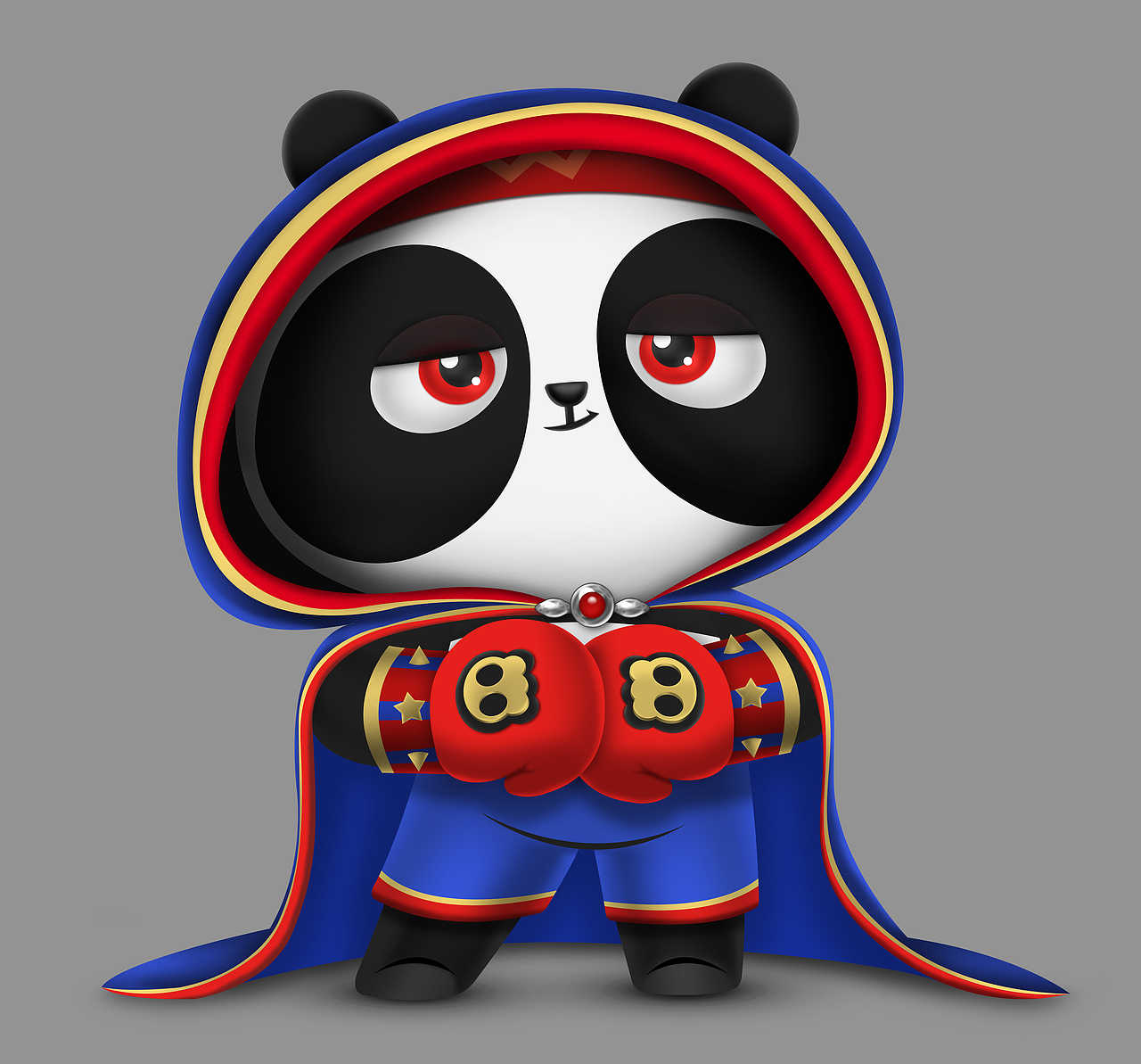 拳王大熊猫（图ZMTQyNTI5NjQ0） - 创作习作 - 站酷设计师小隐隐原创素材 - 站酷ZCOOL