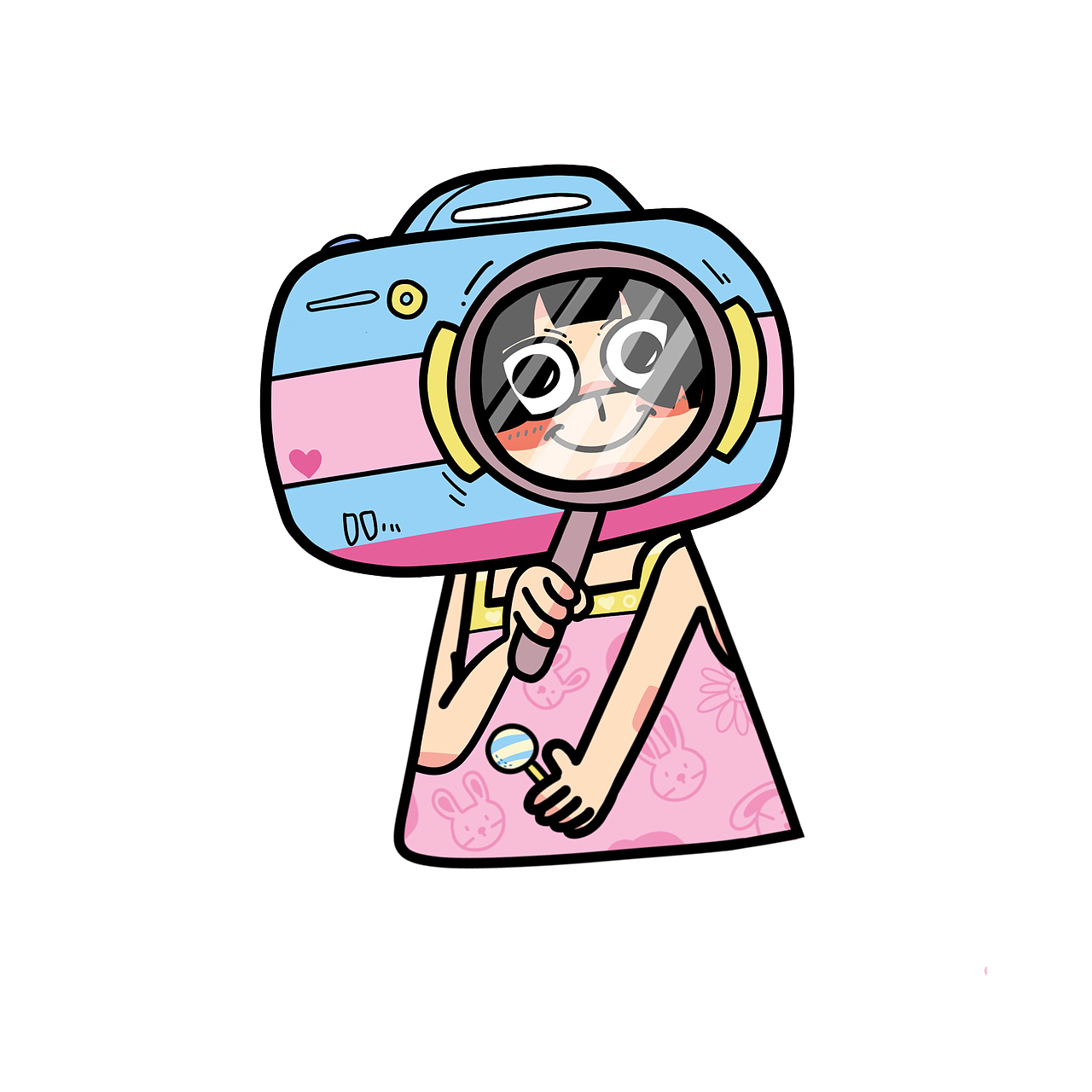 相机小人系列（图ZMTM2MTI3OTQ4） - 创作习作 - 站酷设计师噗噗滋原创素材 - 站酷ZCOOL