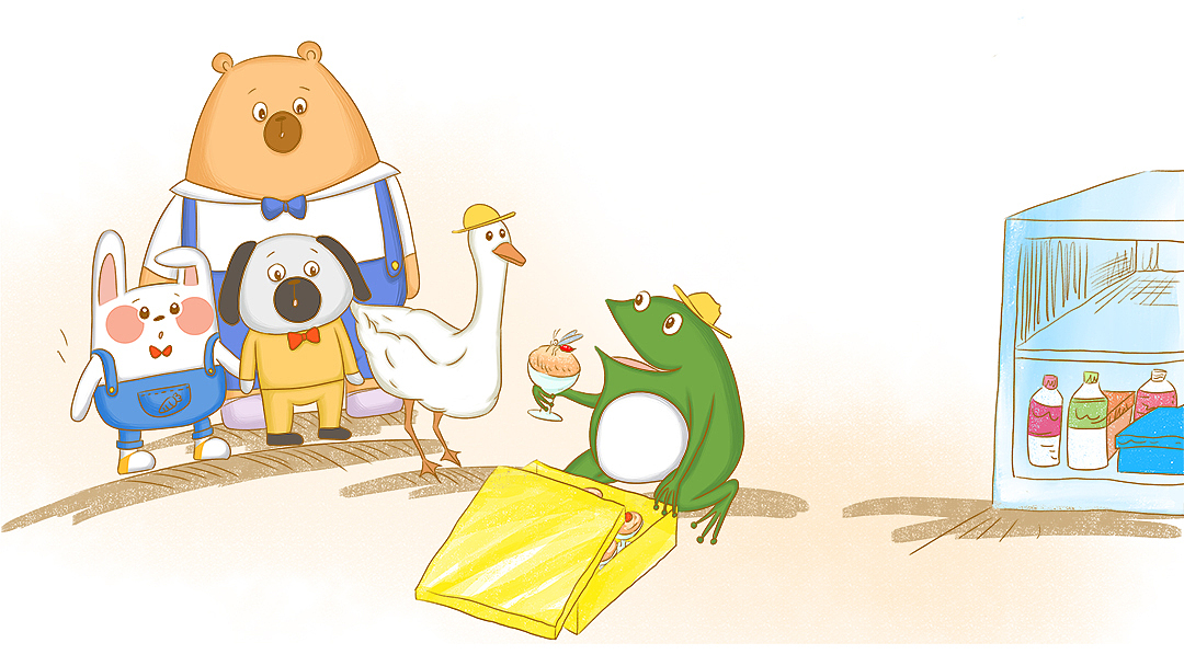 《欢迎来我家》（图ZMTU0NzgyMzA0） - 儿童插画 - 站酷设计师卓小昕sweetheart原创素材 - 站酷ZCOOL