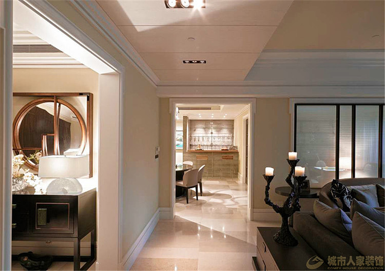 贵阳别墅设计|未来方舟别墅新古典风格装修设计案例（图ZMTE4NDMzODU2） - 家装设计 - 站酷设计师个性家原创素材 - 站酷ZCOOL