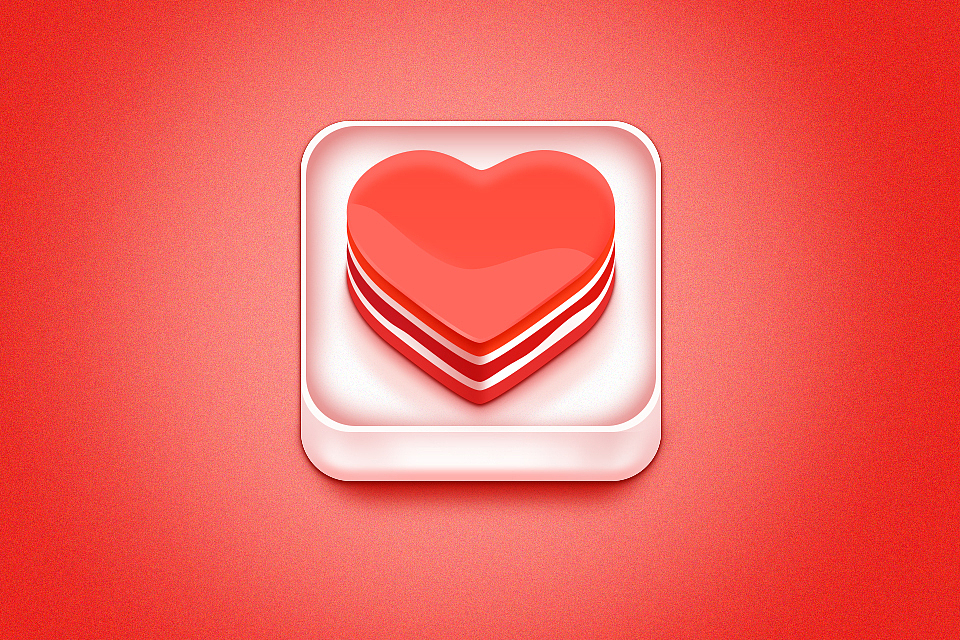 爱心蛋糕（图ZMTc5NDk0ODQ=） - 图标 - 站酷设计师反方向的钟原创素材 - 站酷ZCOOL