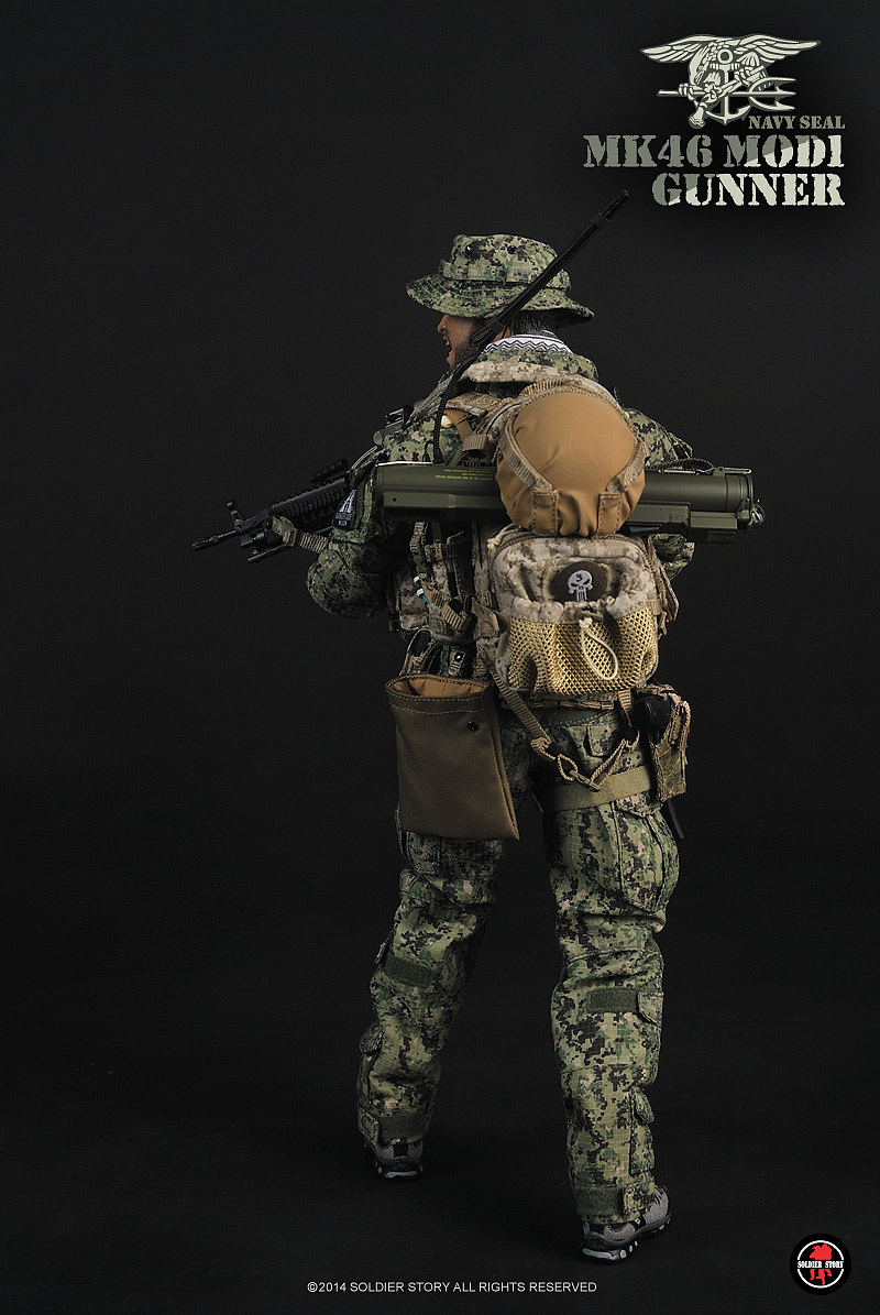 SoldierStory 美国海军海豹突击队 MK46 MOD1机鎗手（图ZMTExMDIwMDYw） - 手办/模玩 - 站酷设计师SoldierStory原创素材 - 站酷ZCOOL