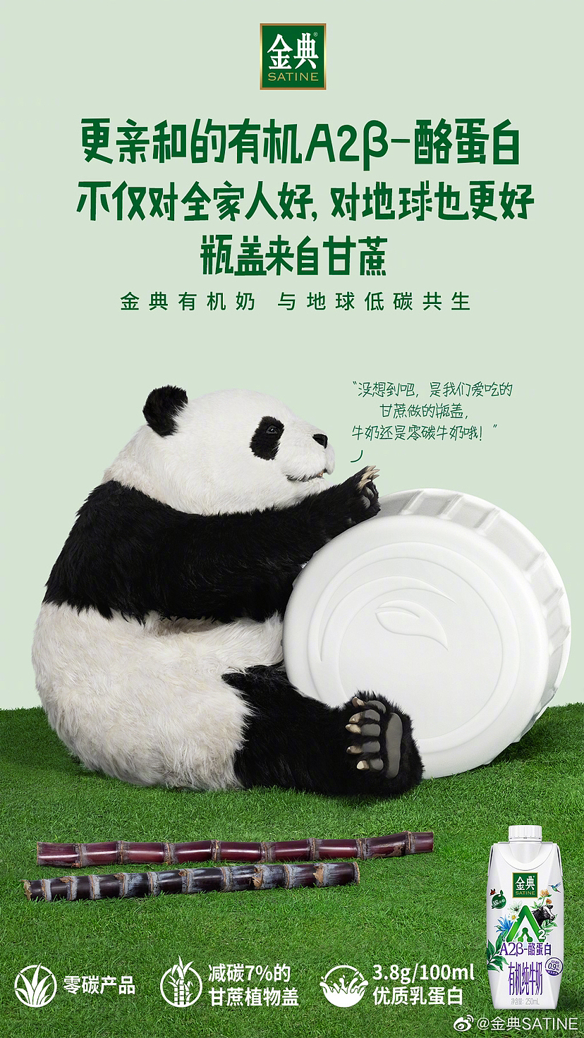 金典 ✘ 世界环境日 ✘ 🐼