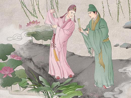 2017年 某特色小镇项目 插画组图