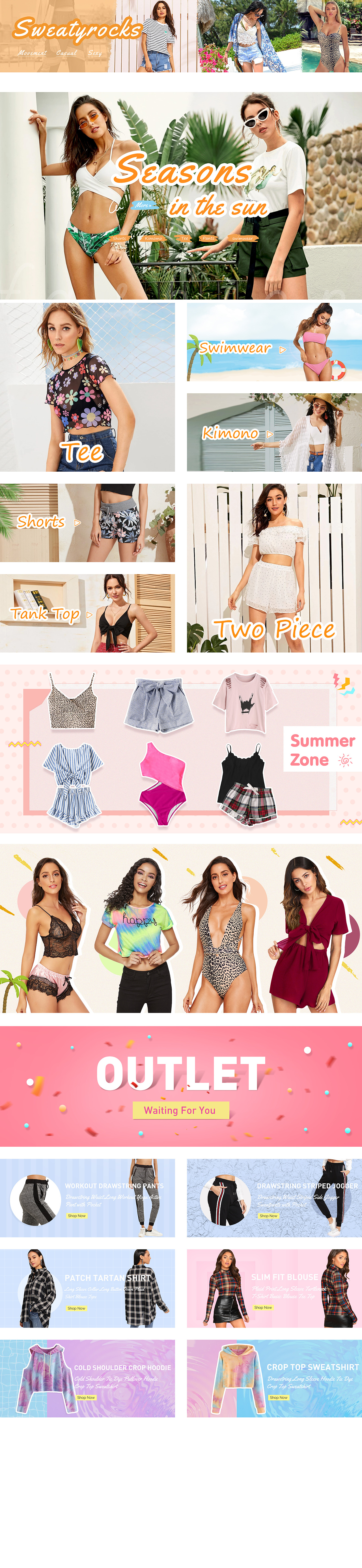 亚马逊店铺页面