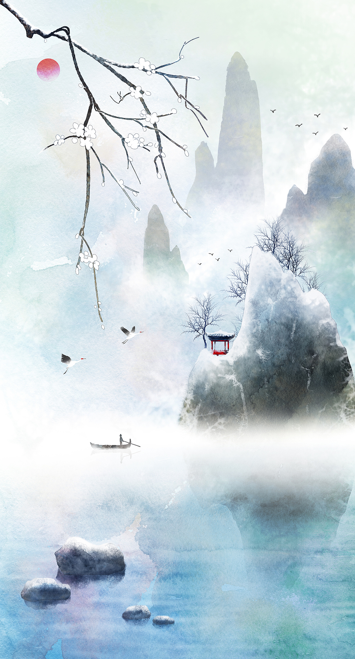 四季铅华|插画|商业插画|a飘加把劲 - 原创作品 - 站酷 (zcool)