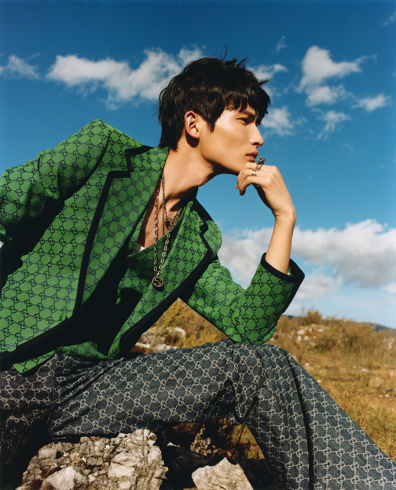 修图作品——《芭莎男士》x GUCCI