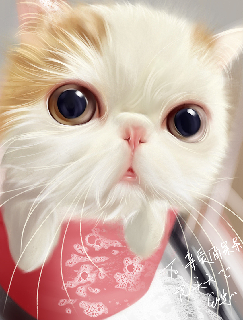 涂鸦一张可爱的小猫（图ZNTg1MzI1Ng==） - 创作习作 - 站酷设计师俺素佳慧昂原创素材 - 站酷ZCOOL