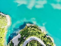 航拍北京绿宝石【斋堂水库】