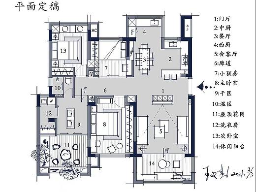 室内手绘作品欣赏