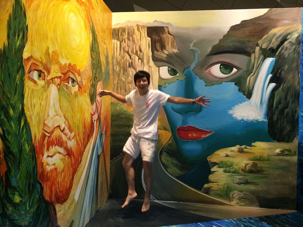 辽宁省大连市沃美术馆彩绘、立体画