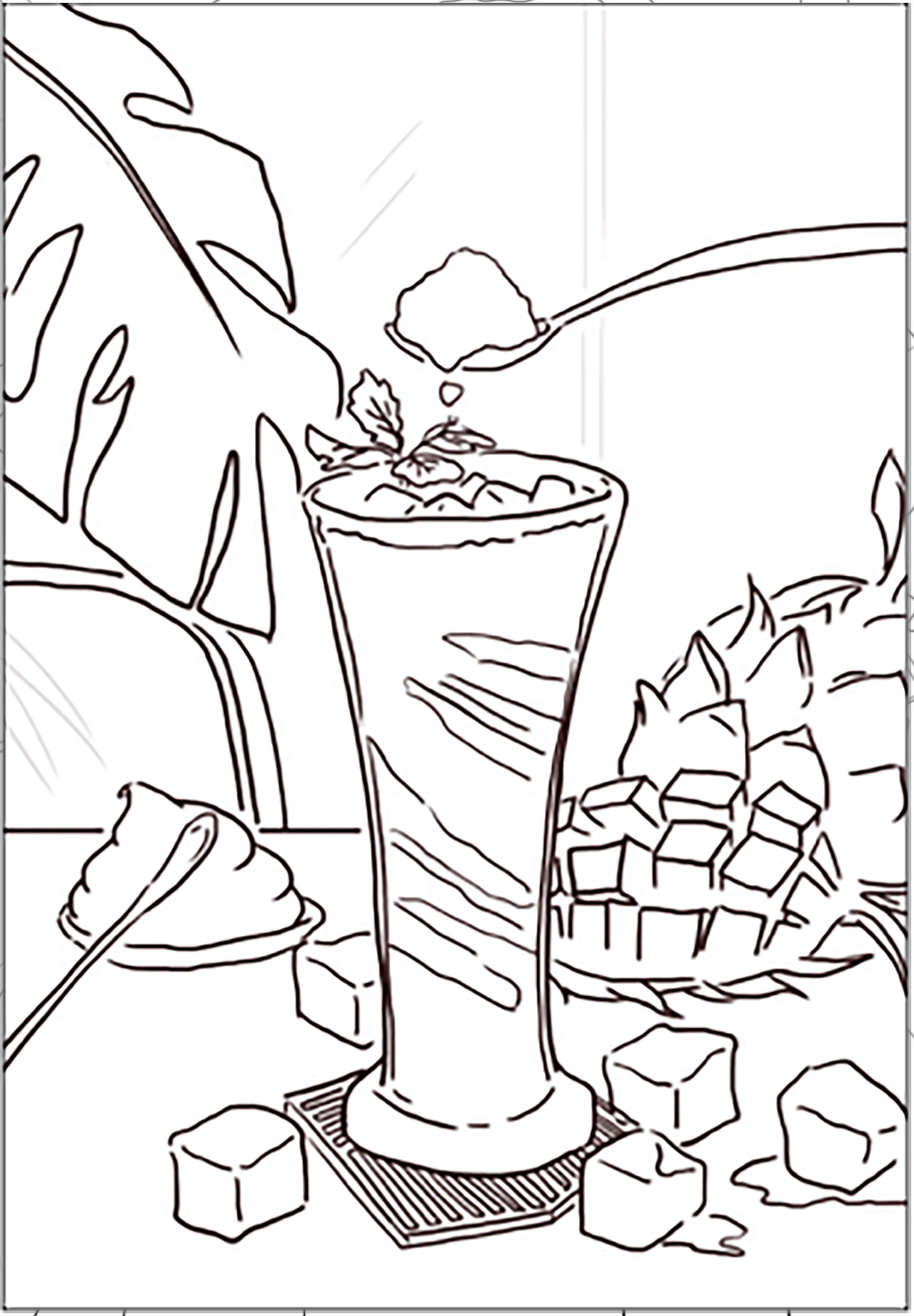 一杯火龙果奶盖茶的诞生