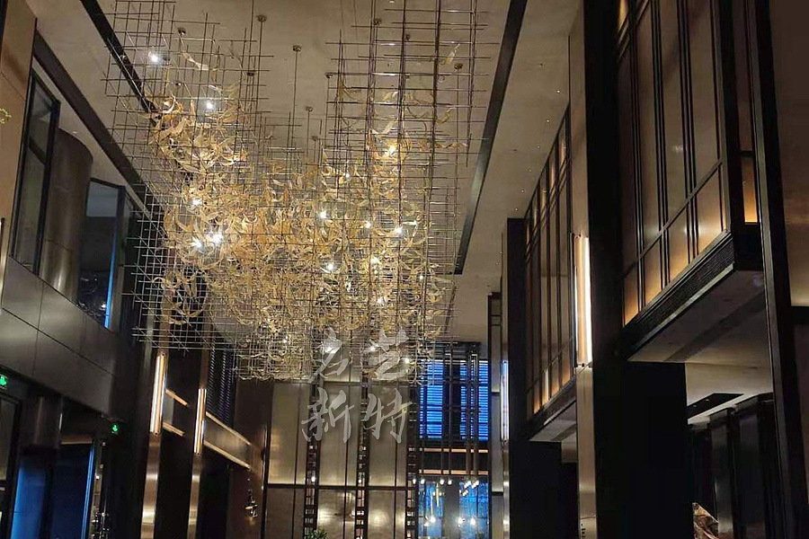 沃尔顿花园星级酒店灯具定制解决方案（图ZMjg3MTM5NzEy） - 酒店餐饮设计 - 站酷设计师明古灯饰定制图库原创素材 - 站酷ZCOOL