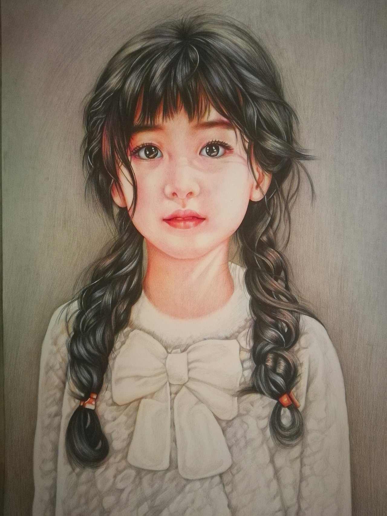 彩铅人物-裴佳欣