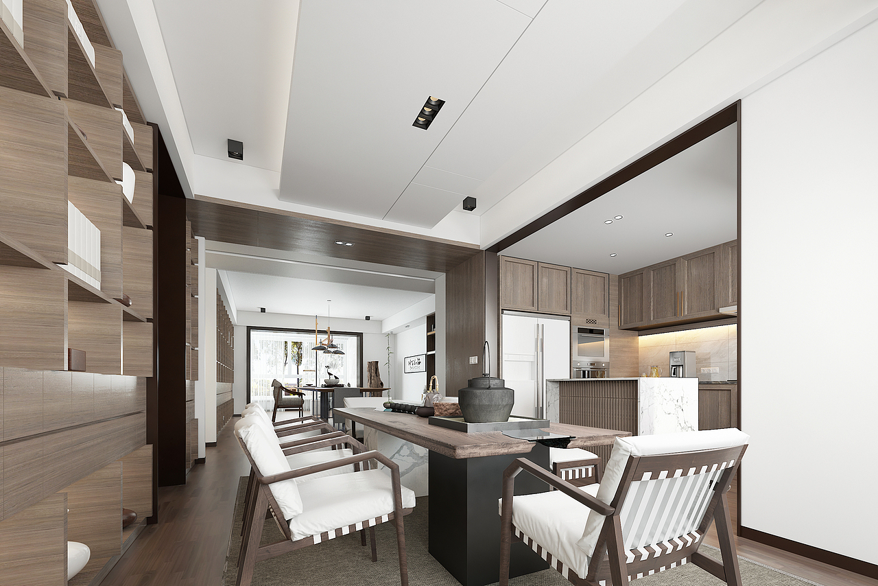 【茶 ● 书】巨海城九区住宅设计