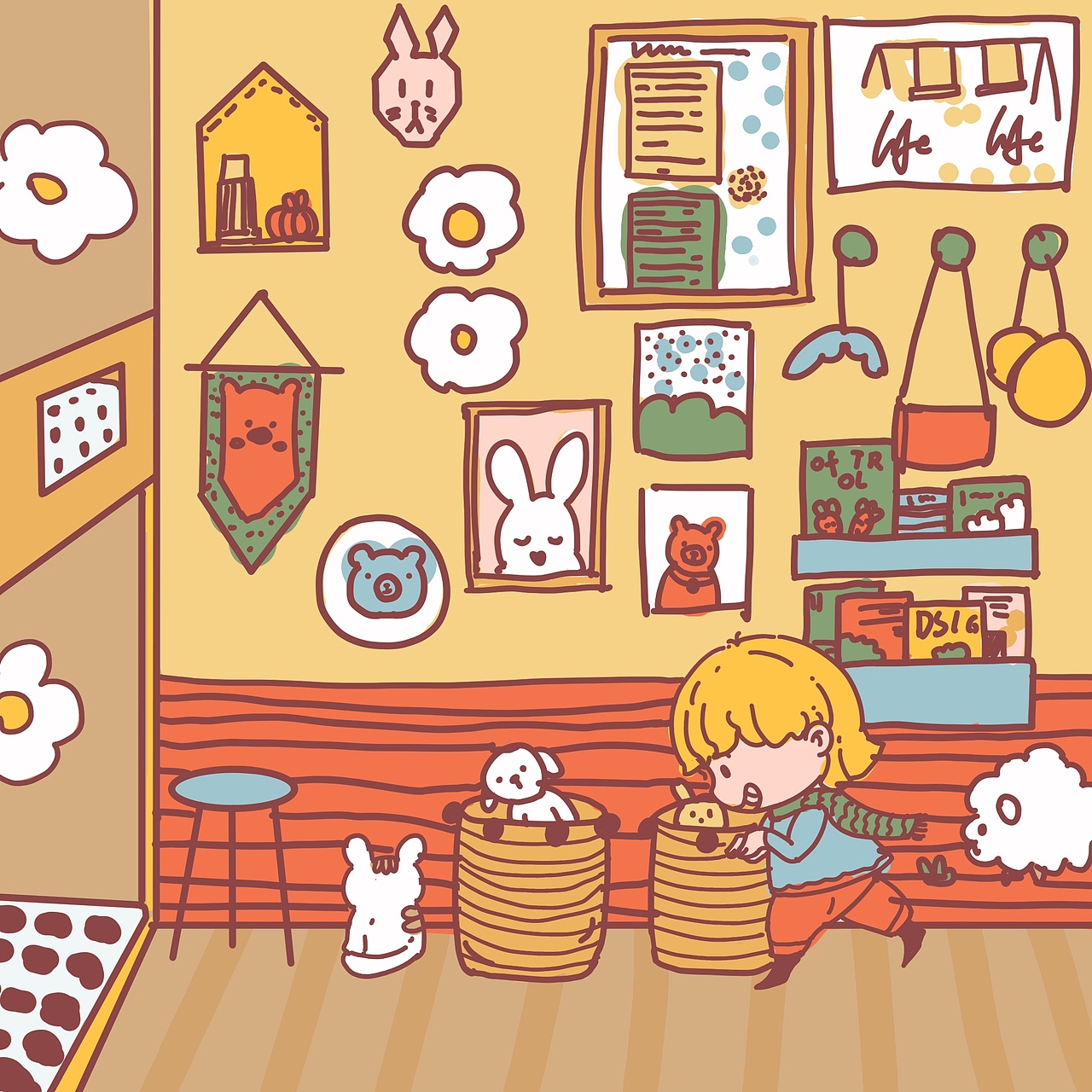 之前的ipad 摸鱼（图ZMjE2MDg1ODA4） - 商业插画 - 站酷设计师二毛大帅比原创素材 - 站酷ZCOOL