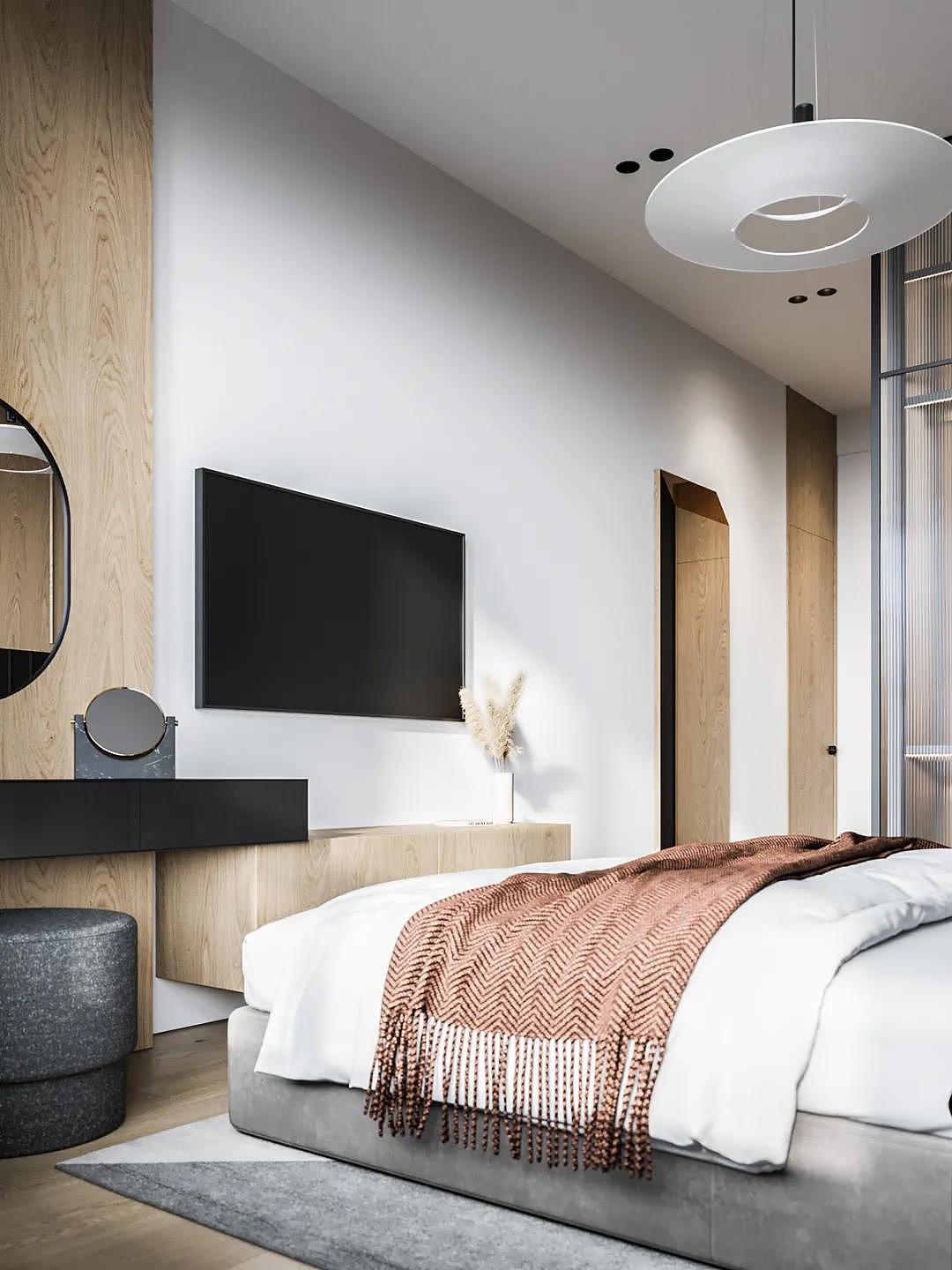 92㎡暖色系小居,将空间利用到极致!