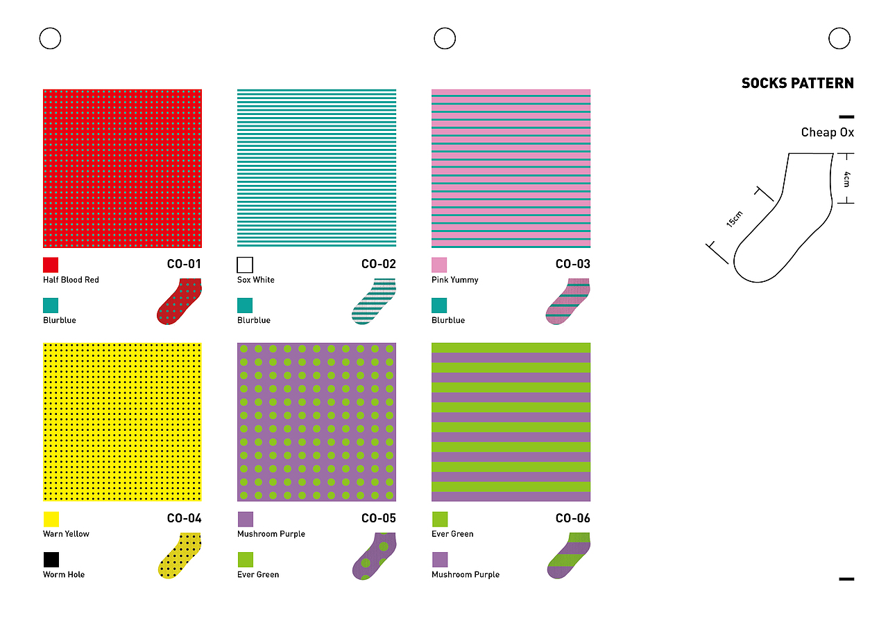 自创袜子品牌 sox