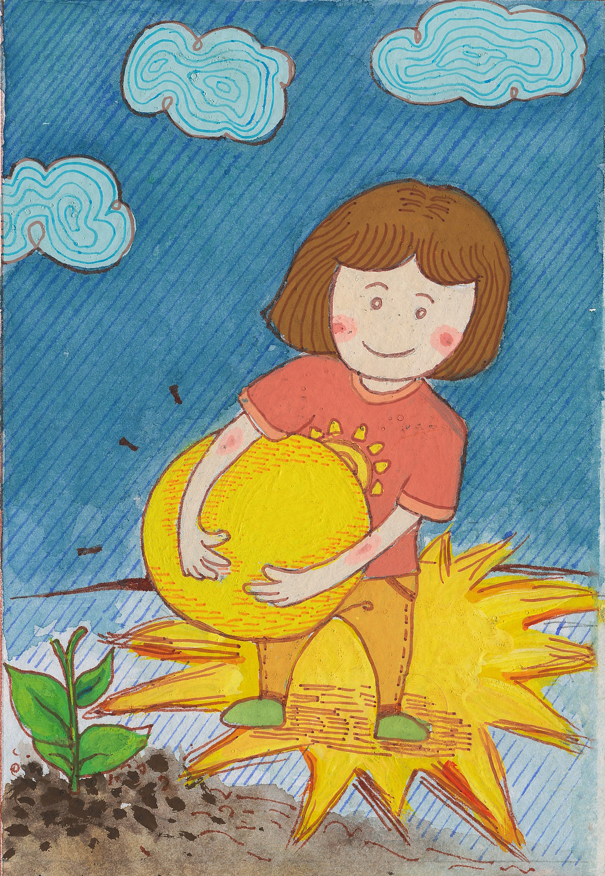 原创心理漫画《种太阳》