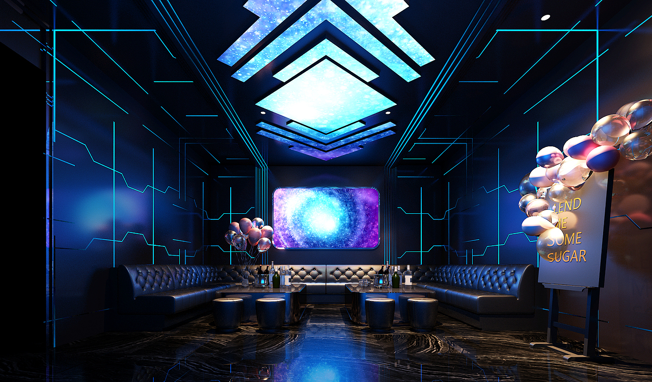 KTV Rendering design【WSWH】（图ZMjIzNTMxOTY0） - 其他空间 - 站酷设计师Jv王杰原创素材 - 站酷ZCOOL