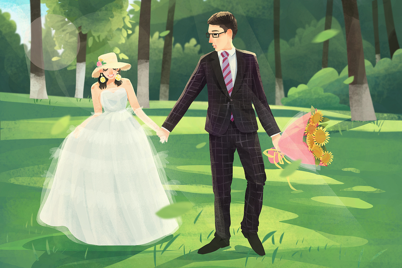 6哥&6嫂婚礼贺图（图ZMTU2MjIwNTg4） - 创作习作 - 站酷设计师大家都喊我a娇原创素材 - 站酷ZCOOL
