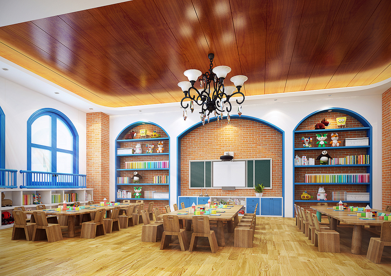 幼儿园小班教室设计|空间|家装设计|yesbgb111 - 原创作品 - 站酷 (ZCOOL)