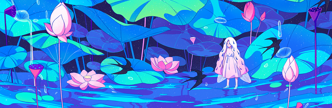 《春雨》（图ZMzE5OTAyMzA4） - 创作习作 - 站酷设计师希卡w原创素材 - 站酷ZCOOL