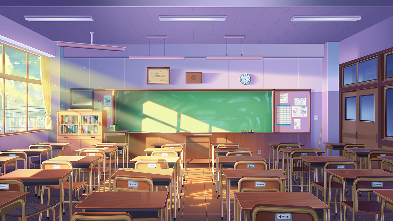 二次元场景原画