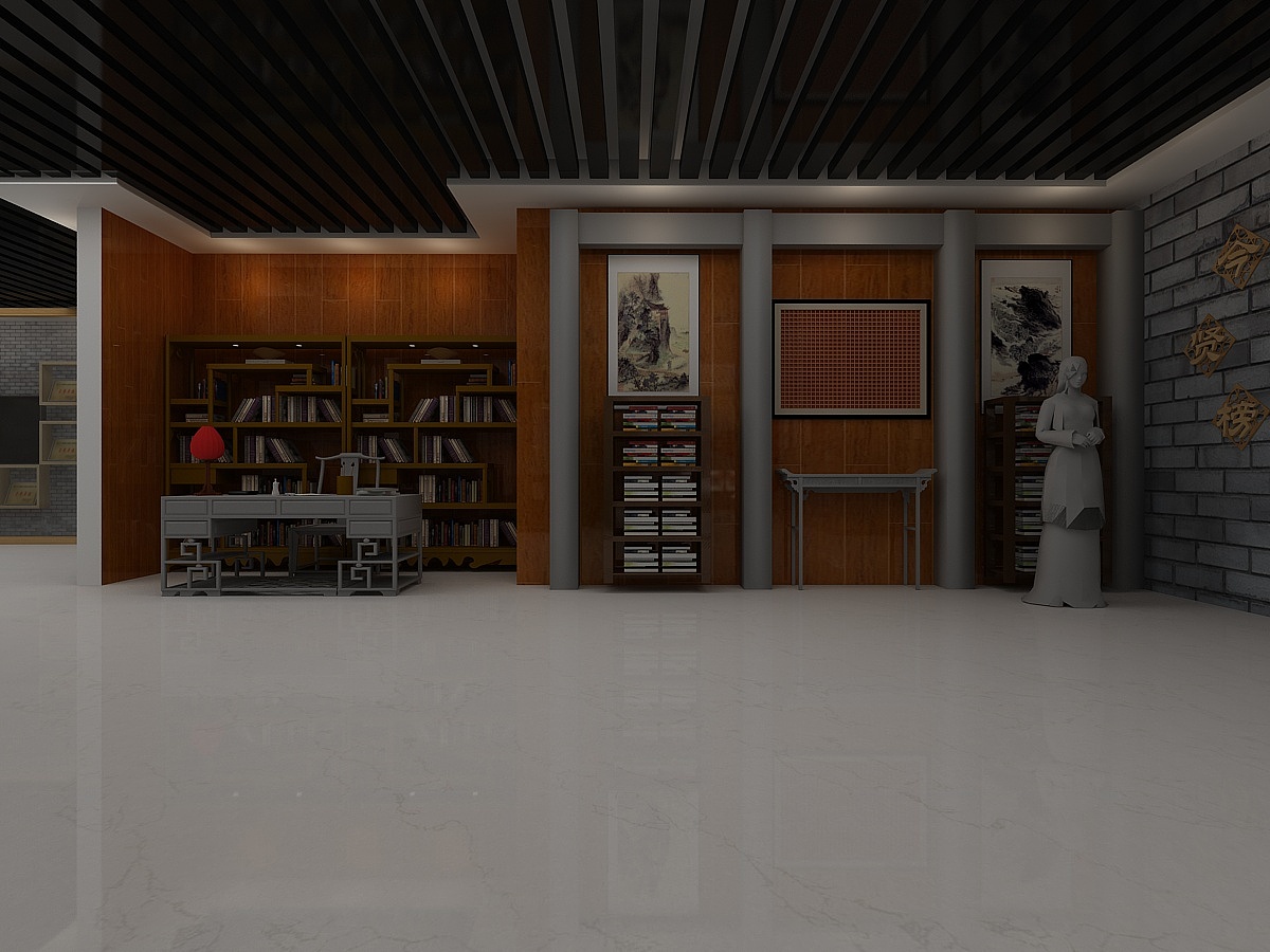 校史馆 设计效果图 3d设计 展厅 展馆设计（图ZMTg2MjEyMDYw） - 建筑/空间 - 站酷设计师云迪vind原创素材 - 站酷ZCOOL